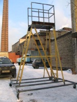Вышка тура диэлектрическая стеклопластиковая с ограждением ССВ-В (Россия)
